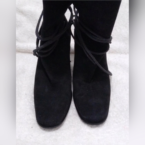 Hermes Suede Women’s Short Boots 36½  US6 - Picture 8 of 9